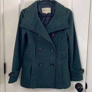 Forest Green Peacoat